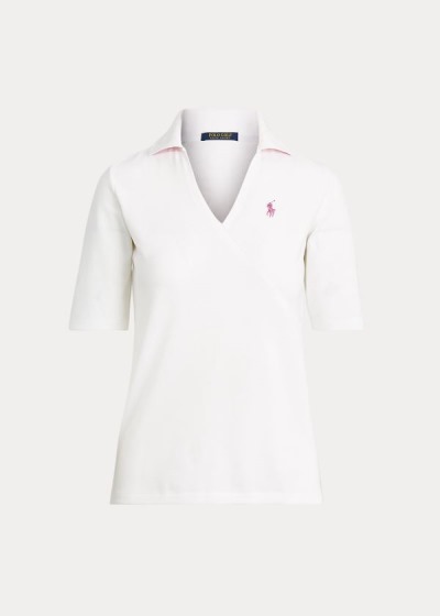 Ralph Lauren Elbow-Length-Sleeve Golf Polo Dame Danmark (MDVAZ1286)